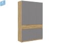 Шкаф трехстворчатый ШК-002 Бостон ЛДСП, дуб крафт/серый шифер  