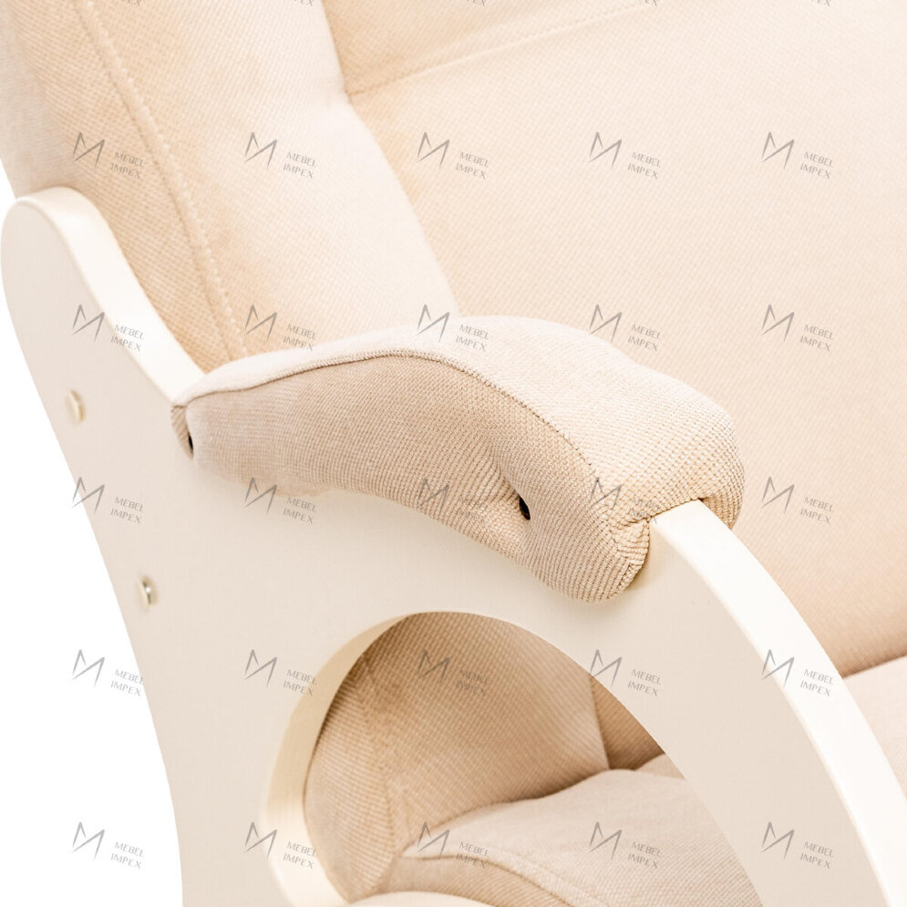 Кресло-качалка с подножкой 44 б/л  