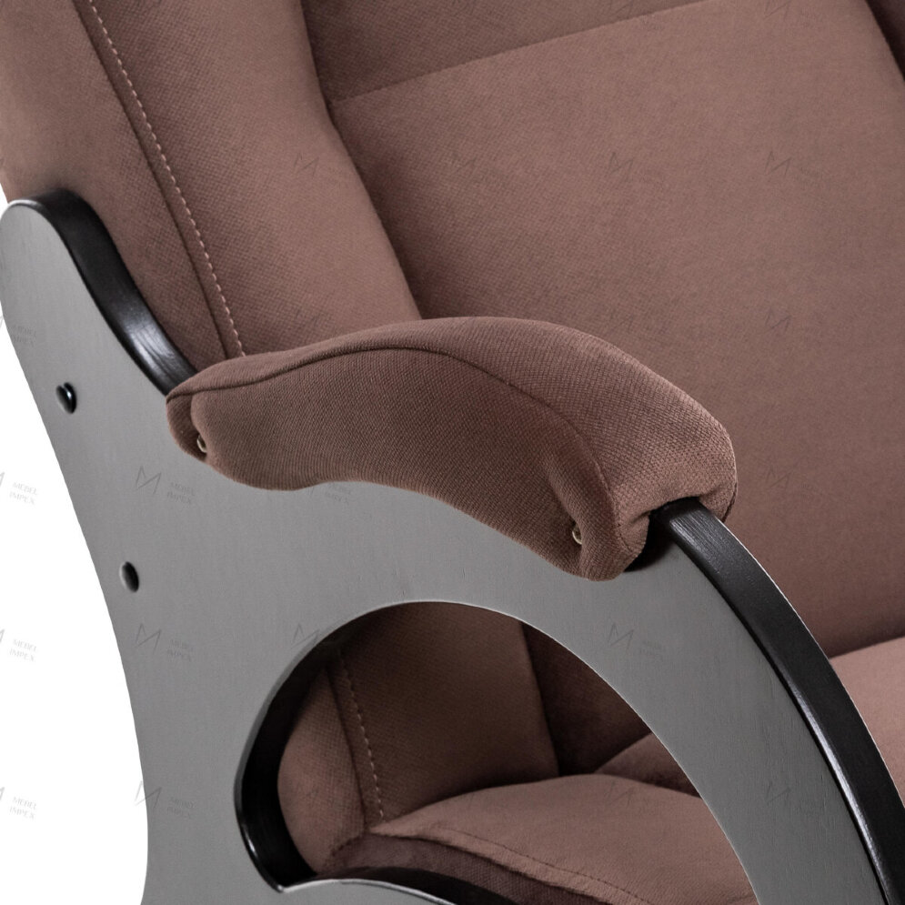 Кресло-качалка с подножкой 44 б/л  