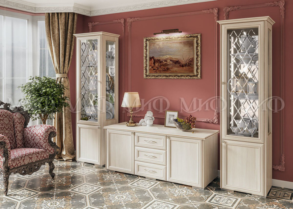 Шкаф двухстворчатый Парма, Сандал 