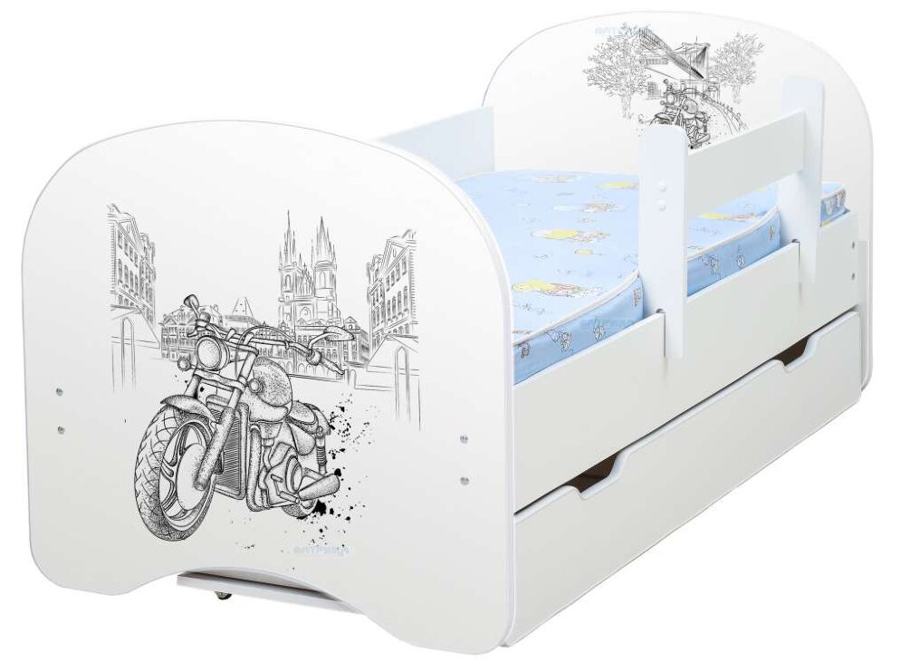 Детская кровать Байк 