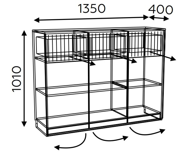 Комод Моника (мод.4) 