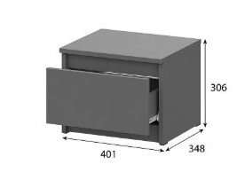 Тумба прикроватная Денвер 