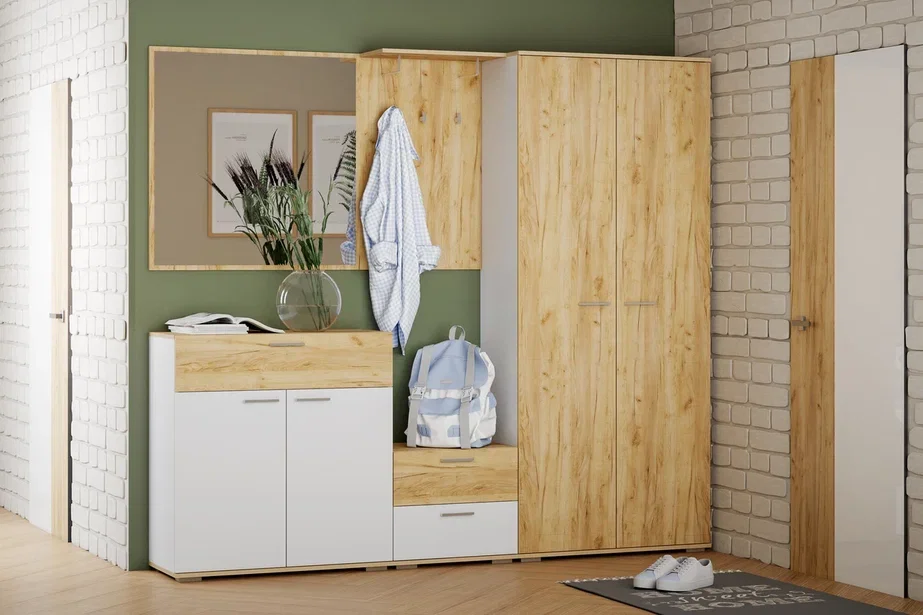 Тумба Санти НМ 013.77, крафт золотой 