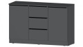 Комод большой Элегант , Графит 