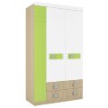 Шкаф 3-дверный Стиль, Лайм 
