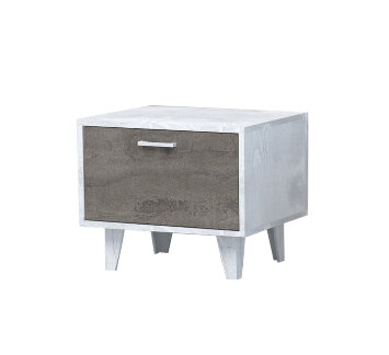 Тумба прикроватная на ножках Т-5 ЭГО, бетон/камень