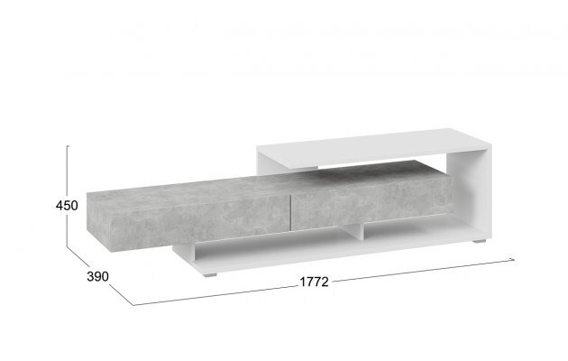 Тумба ТВ Монтана тип 4 