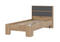 Кровать 0,9 Хелен, Графит 