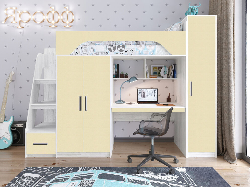 Кровать-чердак Тея винтерберг-зира 