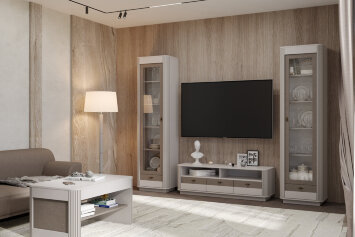 Тумба ТВ Фантазия, Кашемир патина