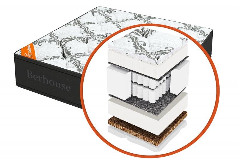 Матрас Mega mult зима-лето Gray Night (MultiPocket) 