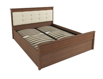 Кровать Ливорно, орех донской
