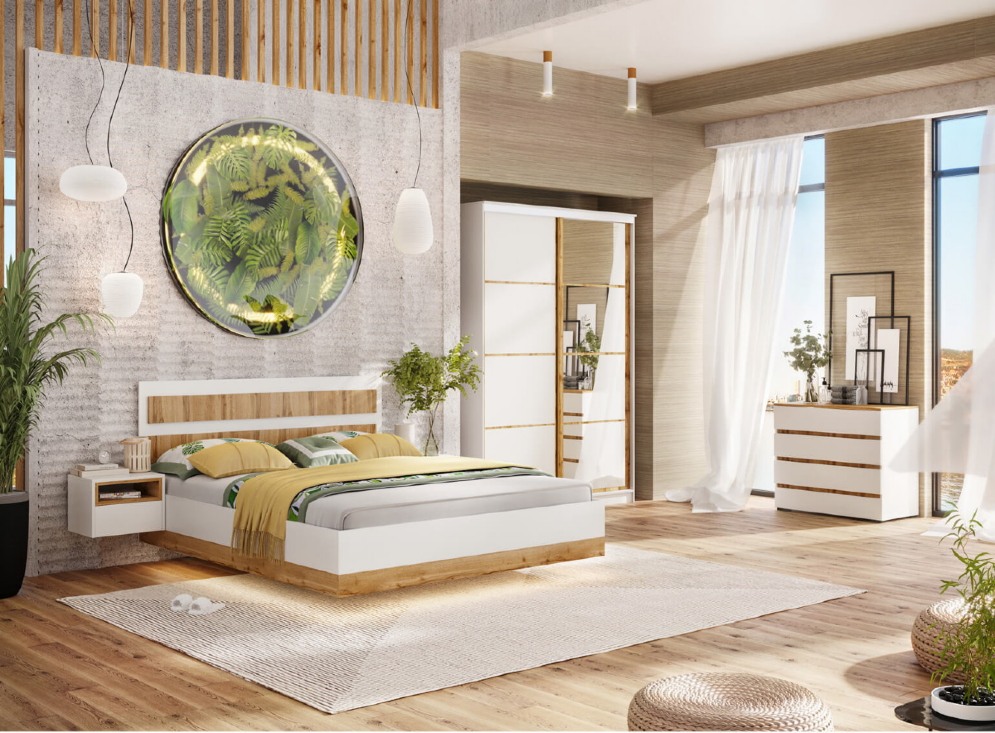 Шкаф 3-х створчатый Дубай 