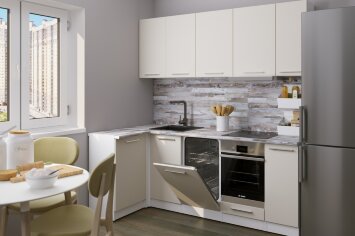 Кухонный гарнитур Дюна прайм 2 400, 110х200 см