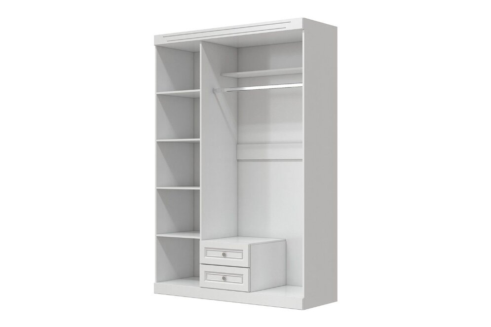 Шкаф 3-х дверный Олимп, белый 