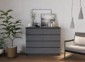 Комод Мори МК 1200.8/2 графит 