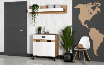 Модульная прихожая (серия 3) (Комплект 2)