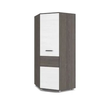 Шкаф угловой Виора, Ясень Анкор