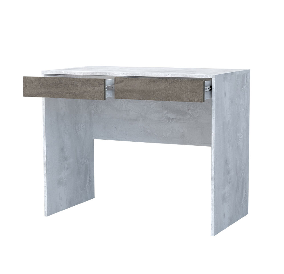 Стол с 2мя ящиками Ст-1 ЭГО, бетон/камень 