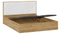 Кровать двуспальная Хилтон, Дуб Крафт  
