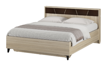 Кровать с подсветкой и подъемным механизмом Дюна