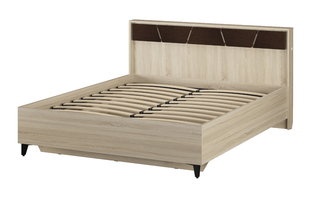 Кровать с подсветкой и подъемным механизмом Дюна 