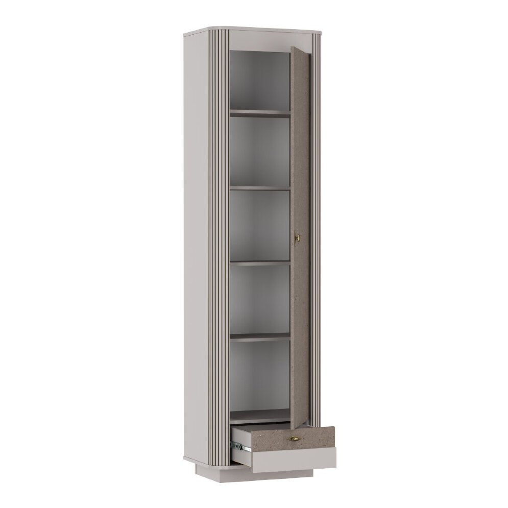 Шкаф пенал Фантазия, Кашемир патина 