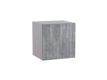 Шкаф навесной Ливерпуль, белый/бетон светлый