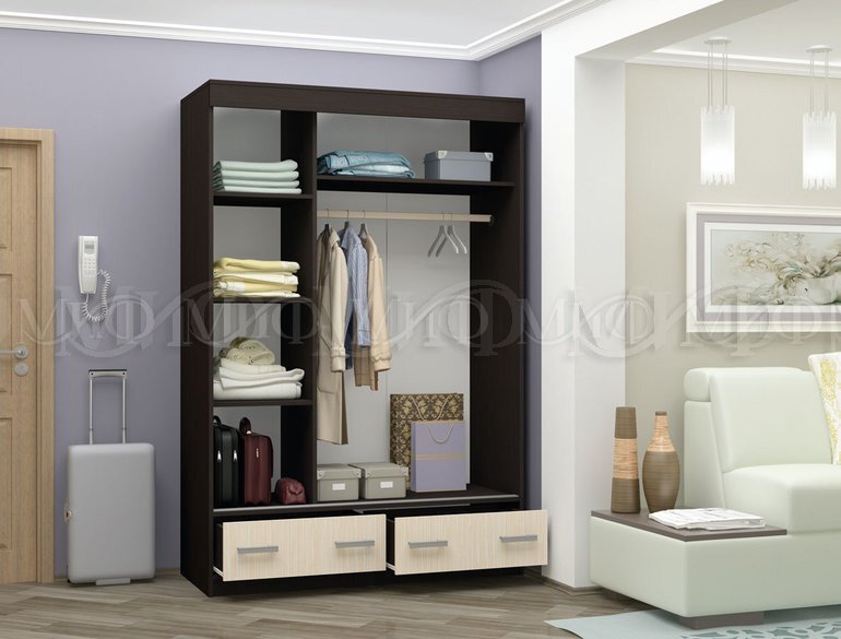 Шкаф-купе 1,5 Лорд 