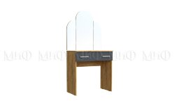 Туалетный стол Бася, графит/дуб крафт