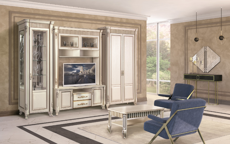 Шкаф для посуды 1-дверный Скарлетт 