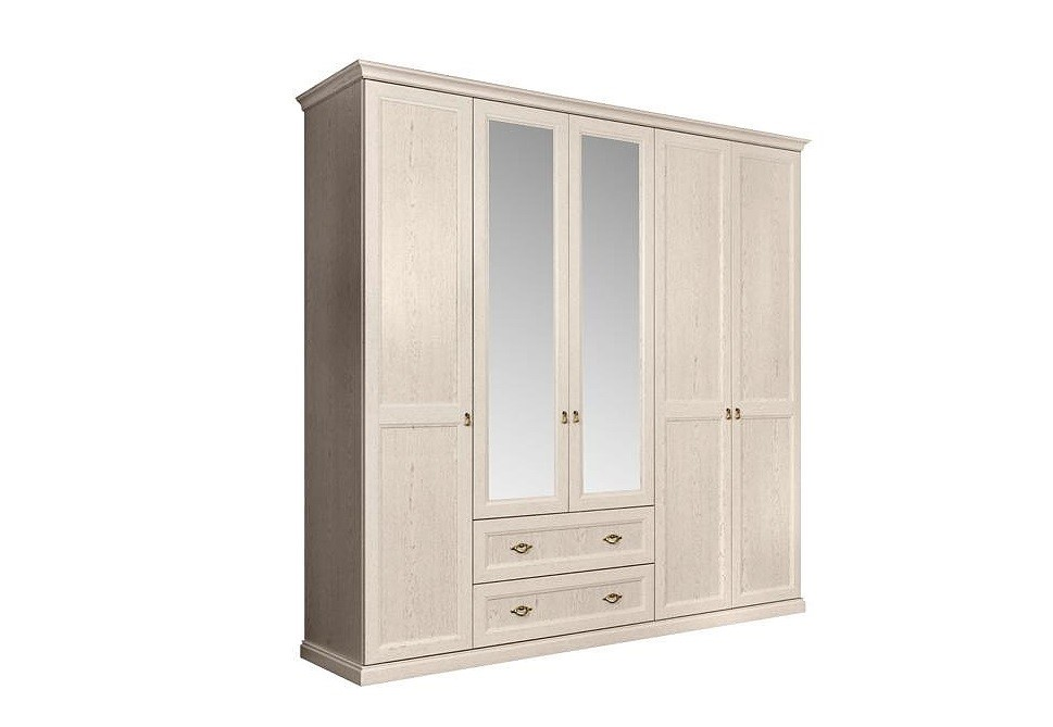  Шкаф 5 дверей с ящиками Венеция ВНШ1/51 (с зеркалами) 