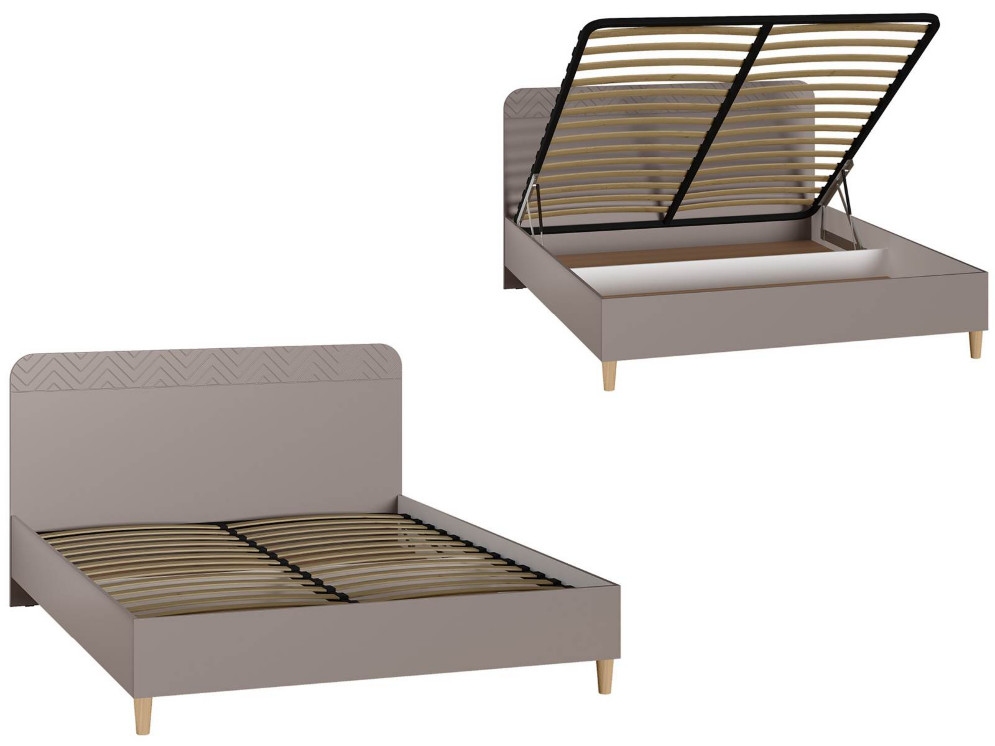 Кровать двуспальная Амьен 