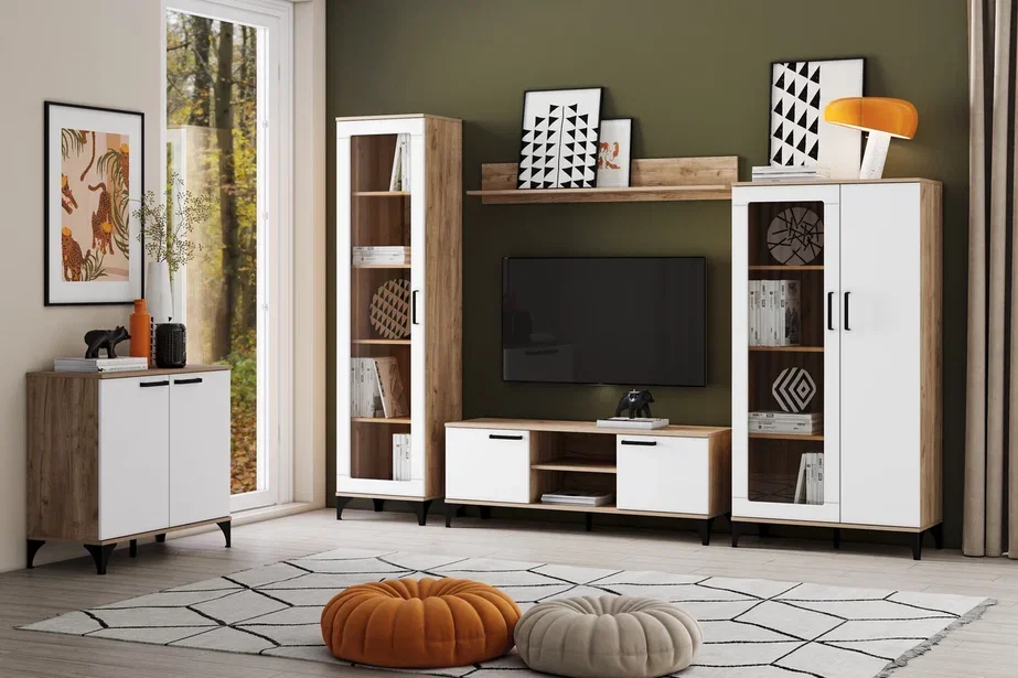 Полка Марсель НМ 013.72, крафт табачный 