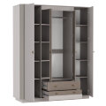 Шкаф 4-х дверный Фантазия, Кашемир патина 