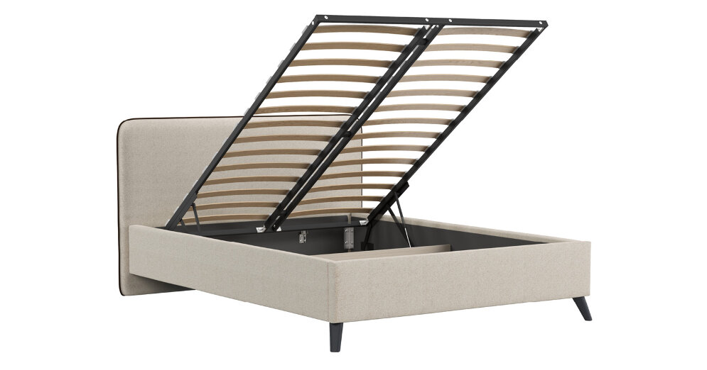 Кровать интерьерная Миа с подъемным механизмом 