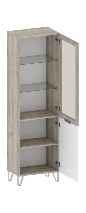 Шкаф со стеклом и 1 дверью ШК-3021 Анима   