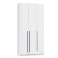 Шкаф 3-х створчатый 67.08 Брандо, белый 