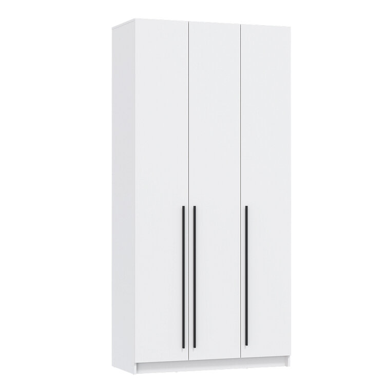 Шкаф 3-х створчатый 67.08 Брандо, белый 