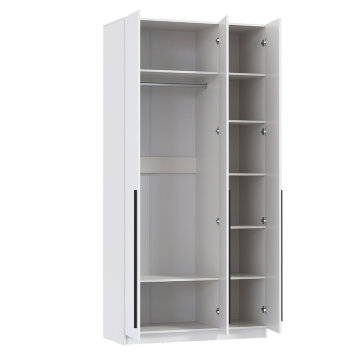 Шкаф 3-х створчатый 67.08 Брандо, белый