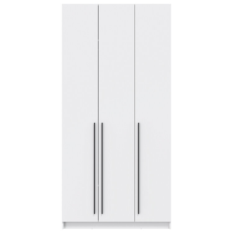 Шкаф 3-х створчатый 67.08 Брандо, белый 