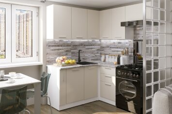 Кухонный гарнитур Дюна мега прайм, 160х170 см