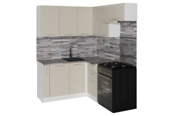 Кухонный гарнитур Дюна мега прайм, 160х170 см