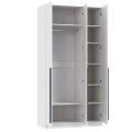 Шкаф 3-х створчатый 67.12 Брандо, белый  
