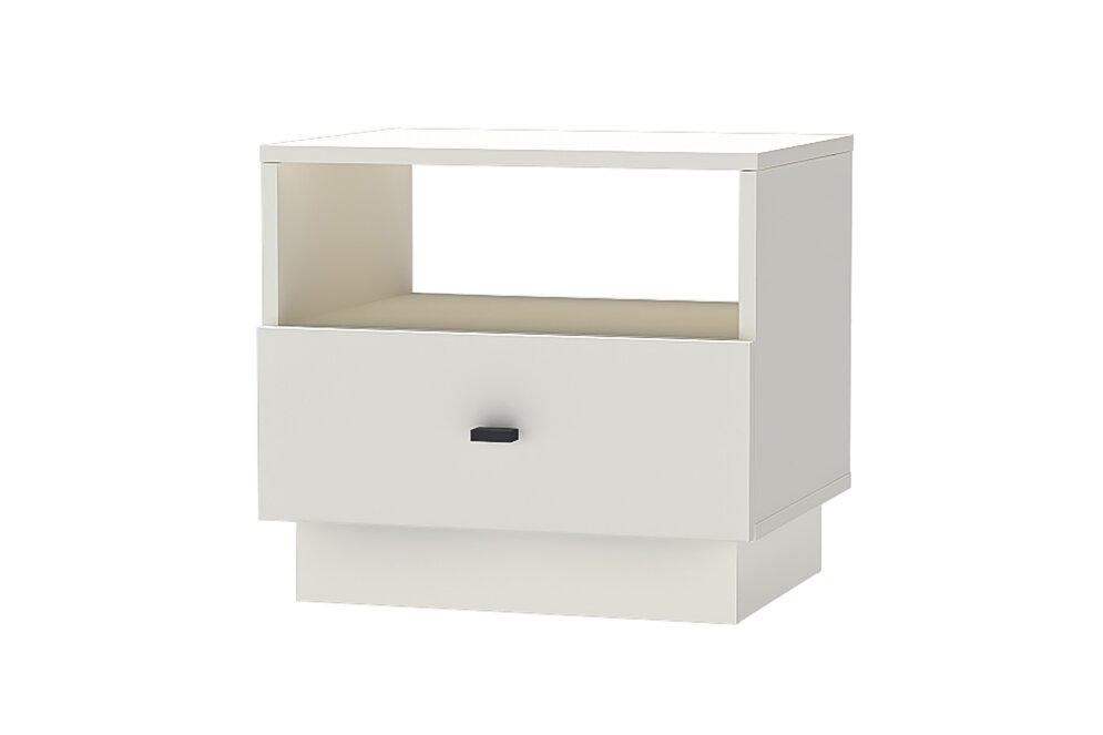 Тумба прикроватная Т-2 Квадро, миндаль 