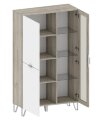 Шкаф со стеклом и 2 дверями ШК-3022 Анима   