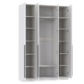 Шкаф 4-х створчатый 67.09 Брандо, белый 