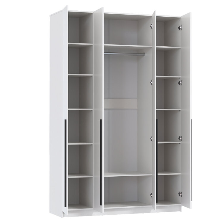 Шкаф 4-х створчатый 67.09 Брандо, белый 