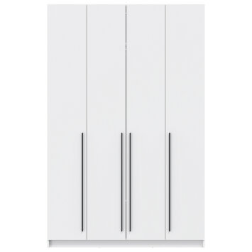 Шкаф 4-х створчатый 67.09 Брандо, белый